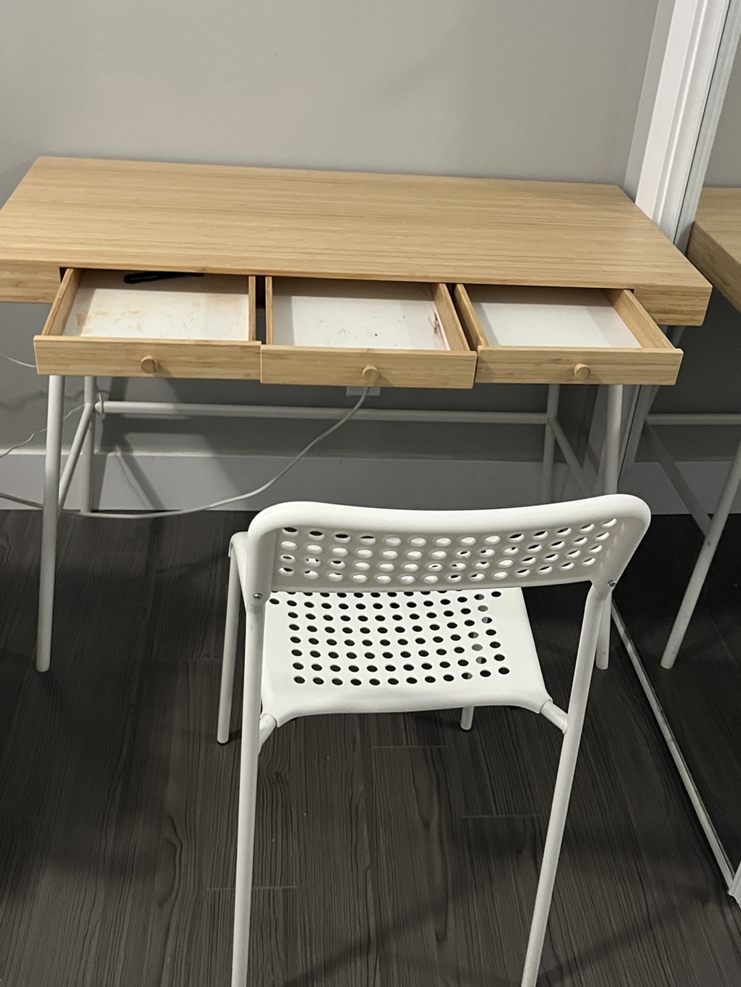 IKEA LILLASEN Desk and Chair