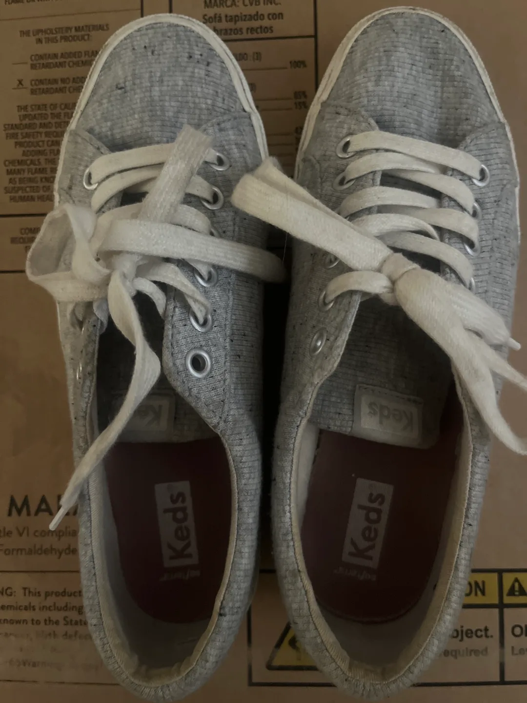 Gray Keds Sneakers thumbnail