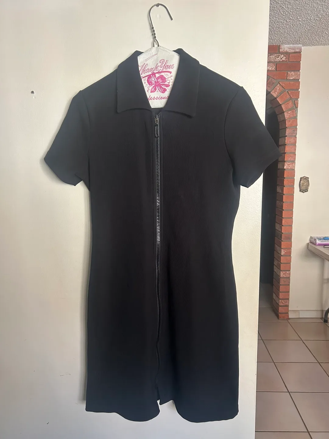 Black Zip-Up Dress thumbnail