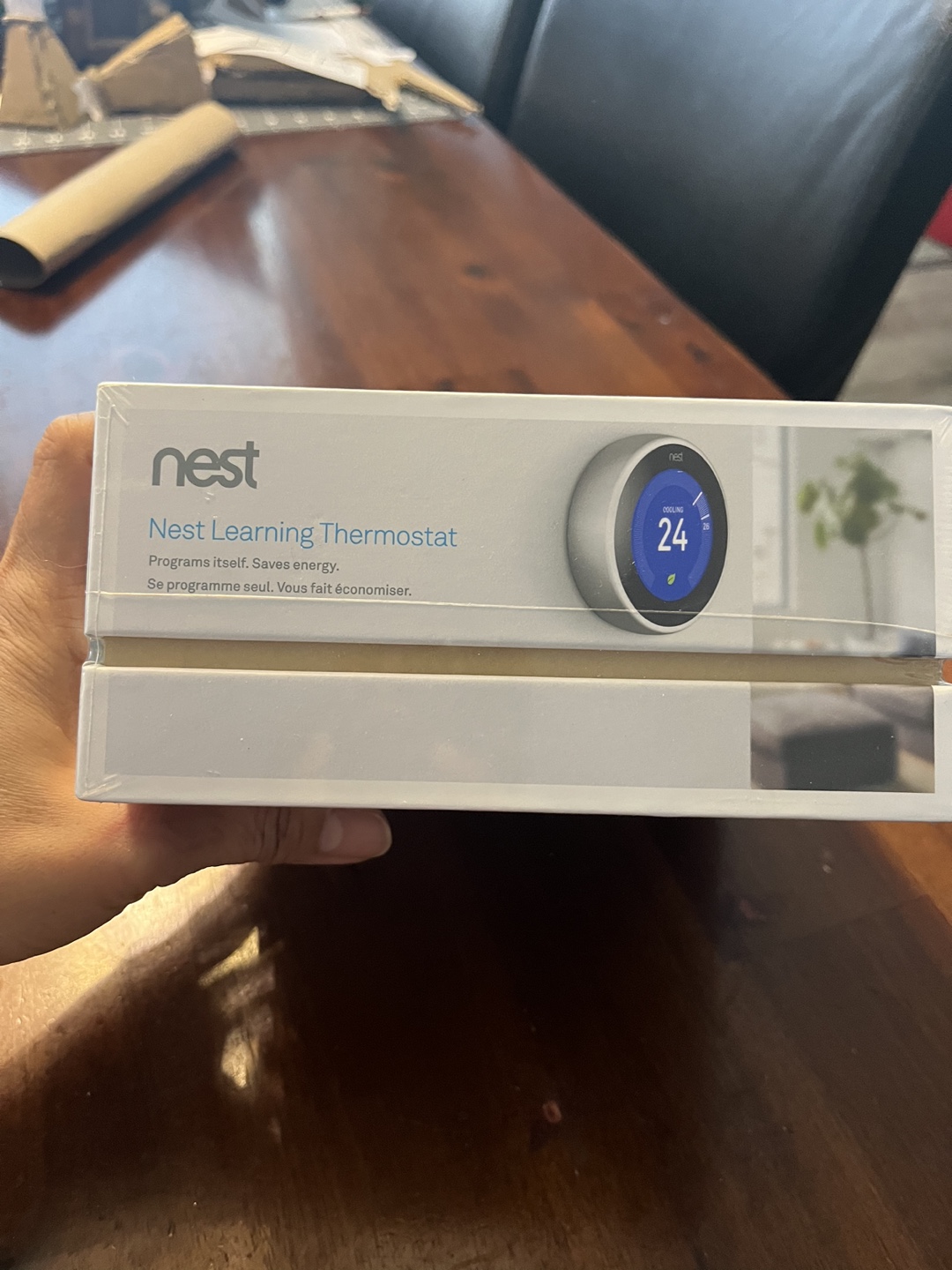 Nest Learning Thermostat - 3rd Gen- Stainless Steel - photo 5