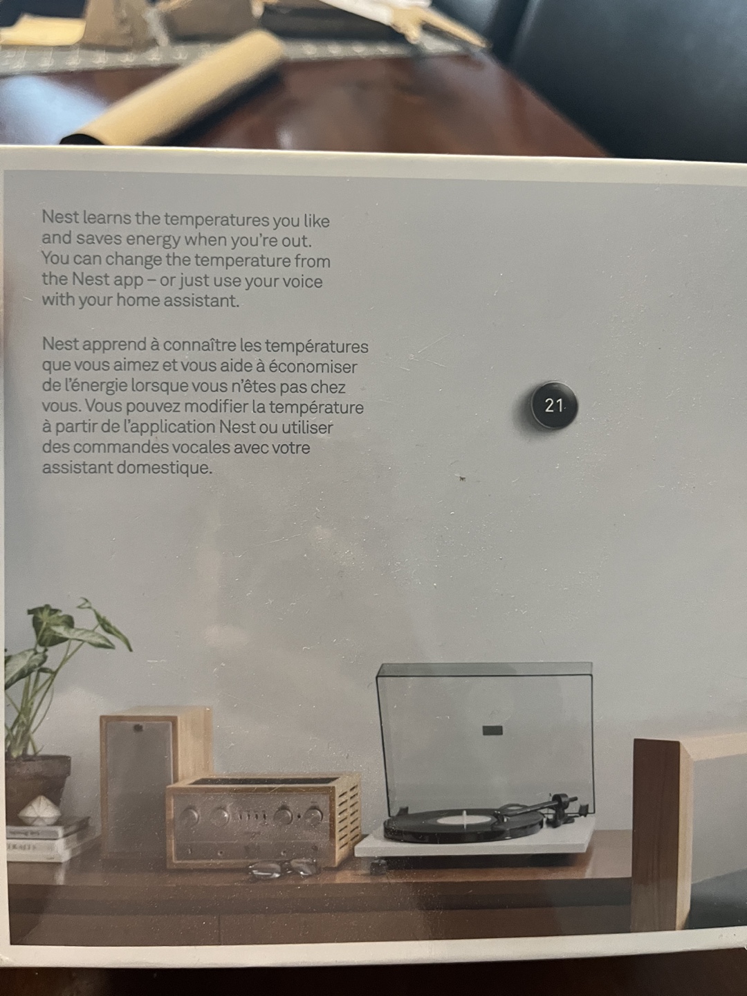 Nest Learning Thermostat - 3rd Gen- Stainless Steel - photo 2
