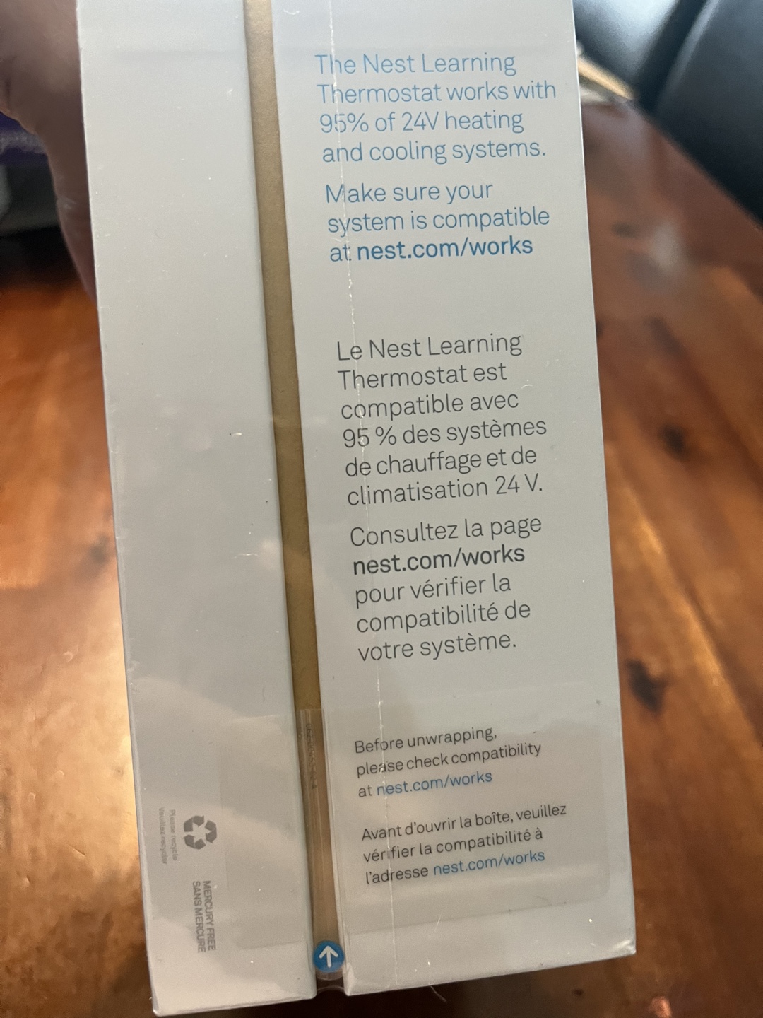 Nest Learning Thermostat - 3rd Gen- Stainless Steel - photo 3