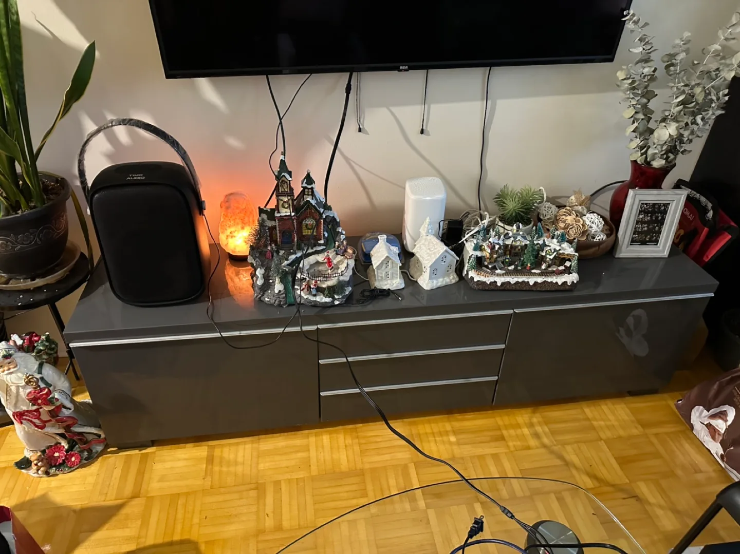 IKEA Gray Cabinet Storage thumbnail