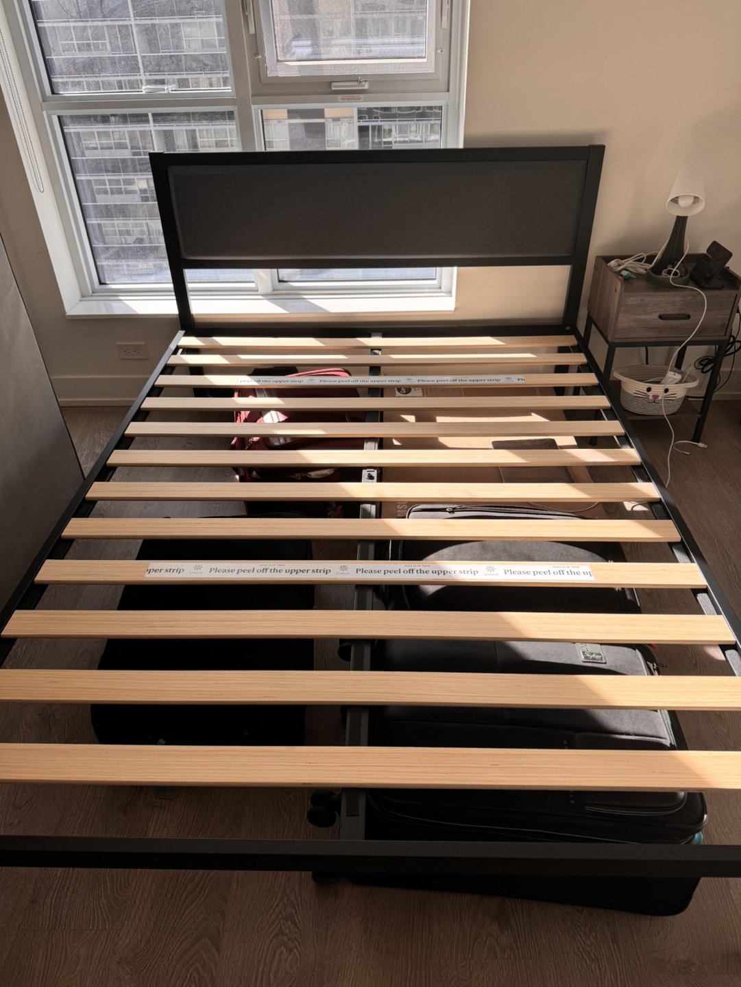 Queen Size Bed Frame with headboard