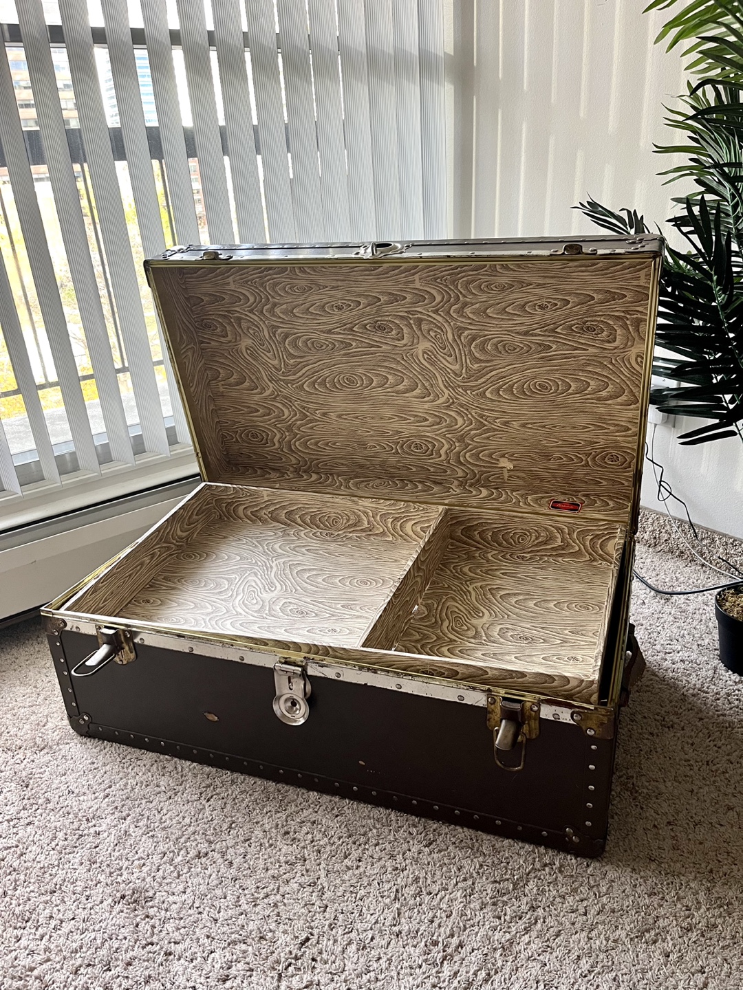 MOVING!! Vintage Trunk/ Chest - photo 2
