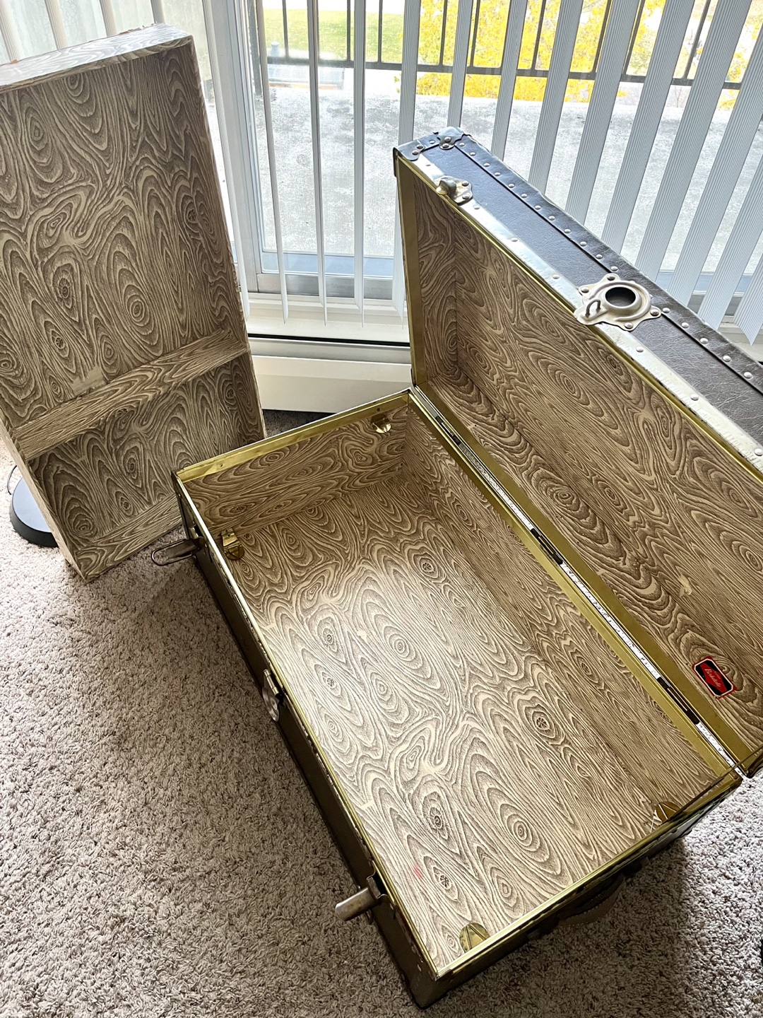 MOVING!! Vintage Trunk/ Chest - photo 3