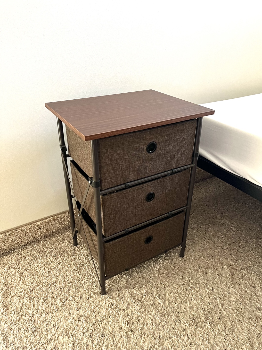 MOVING!! 3 Drawer Nightstand - photo 2