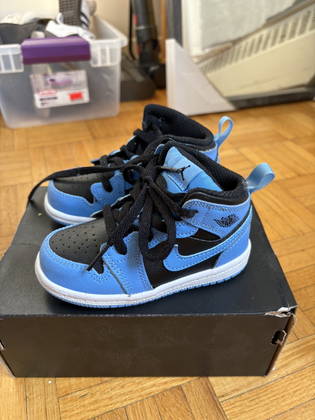 Air Jordan 1 Mid Toddler Shoes - photo 2