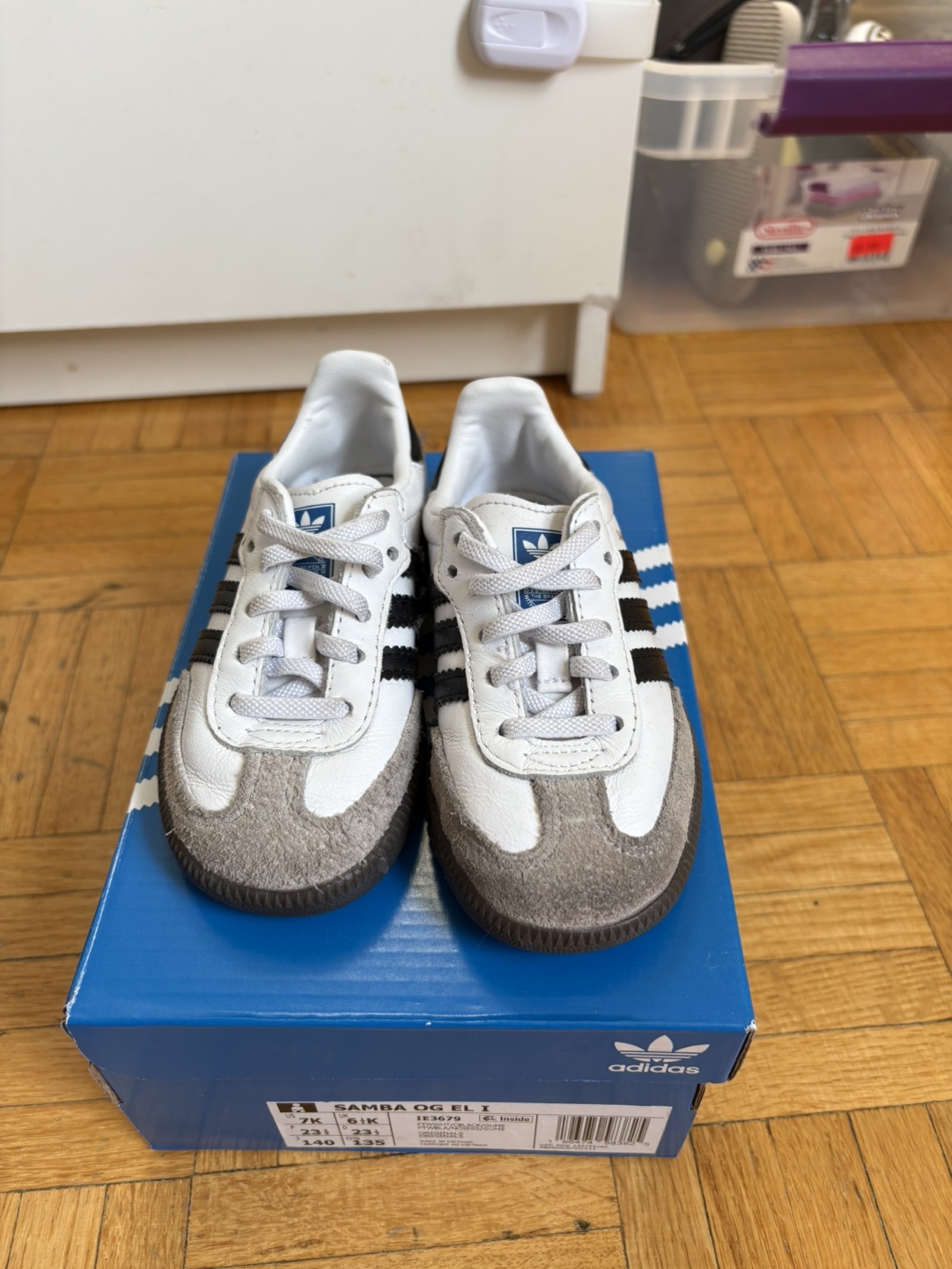Adidas Samba OG Toddler Size 7 - photo 3