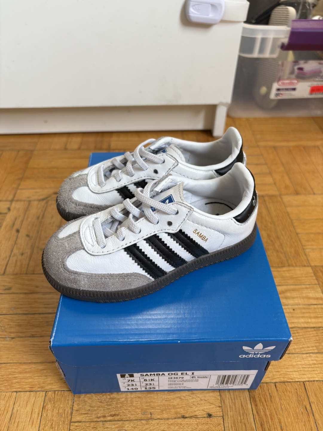 Adidas Samba OG Toddler Size 7 - photo 2