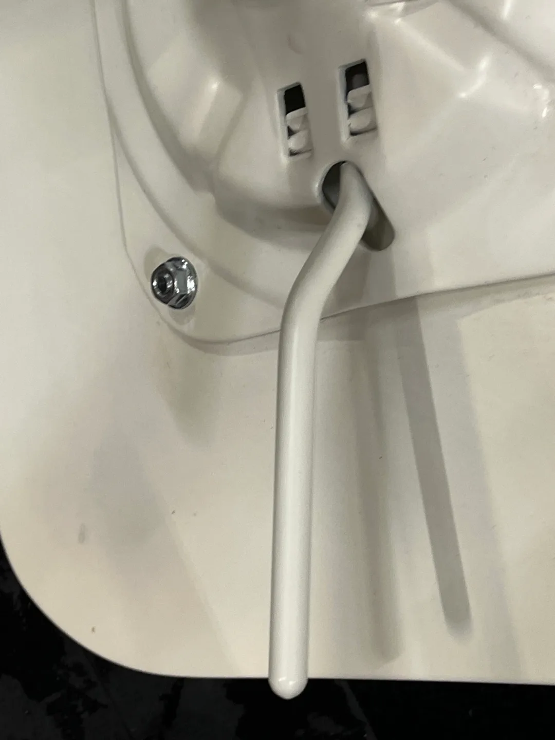 White IKEA Office Chair with Wheels image indicator(7)