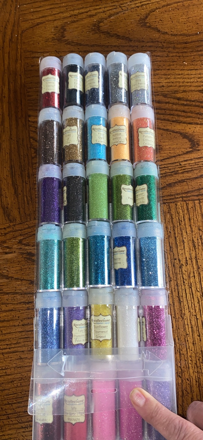 Recollections Extra Fine Glitter Set