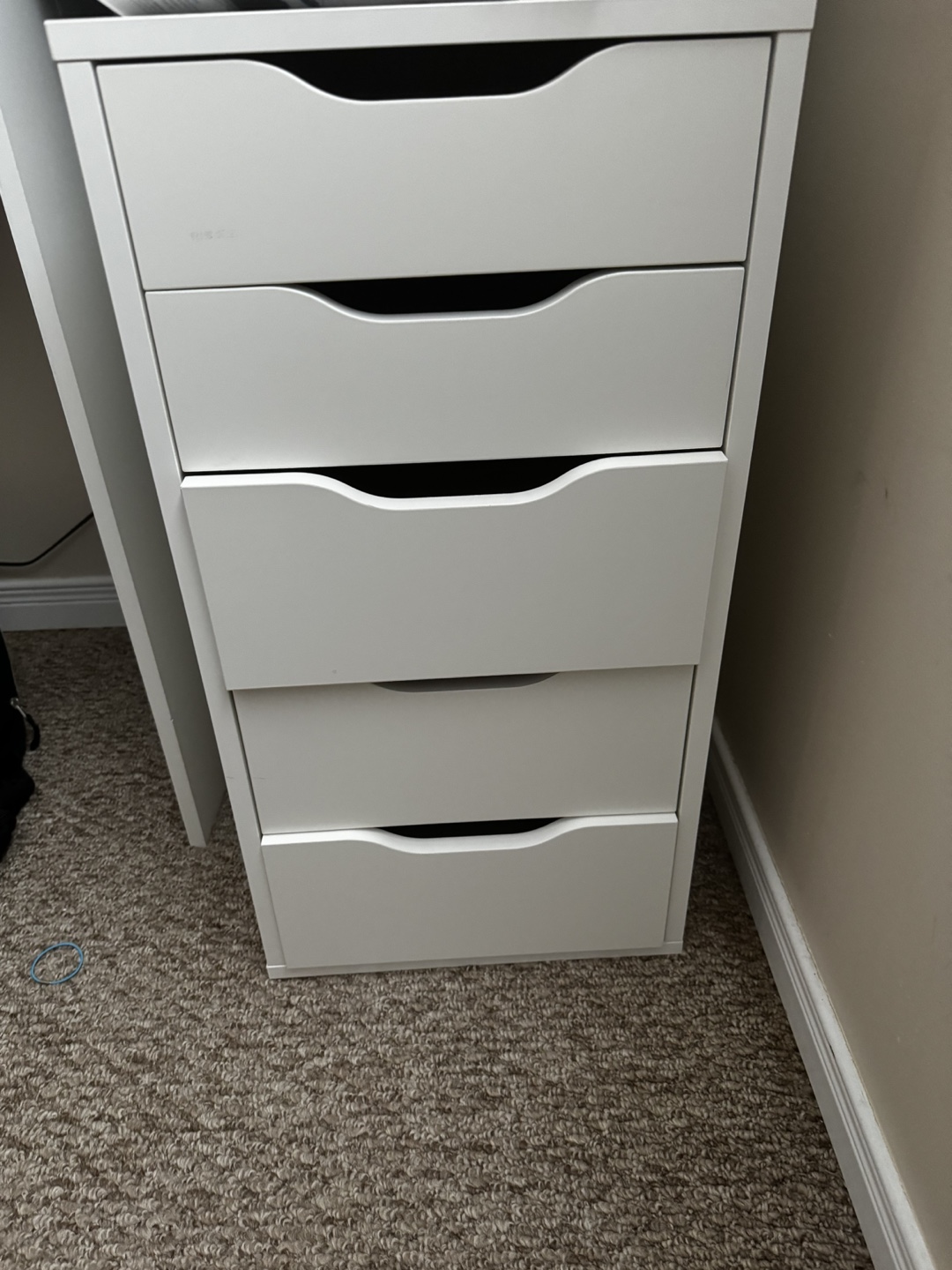 White 5-Drawer Storage Organizer - 2 units