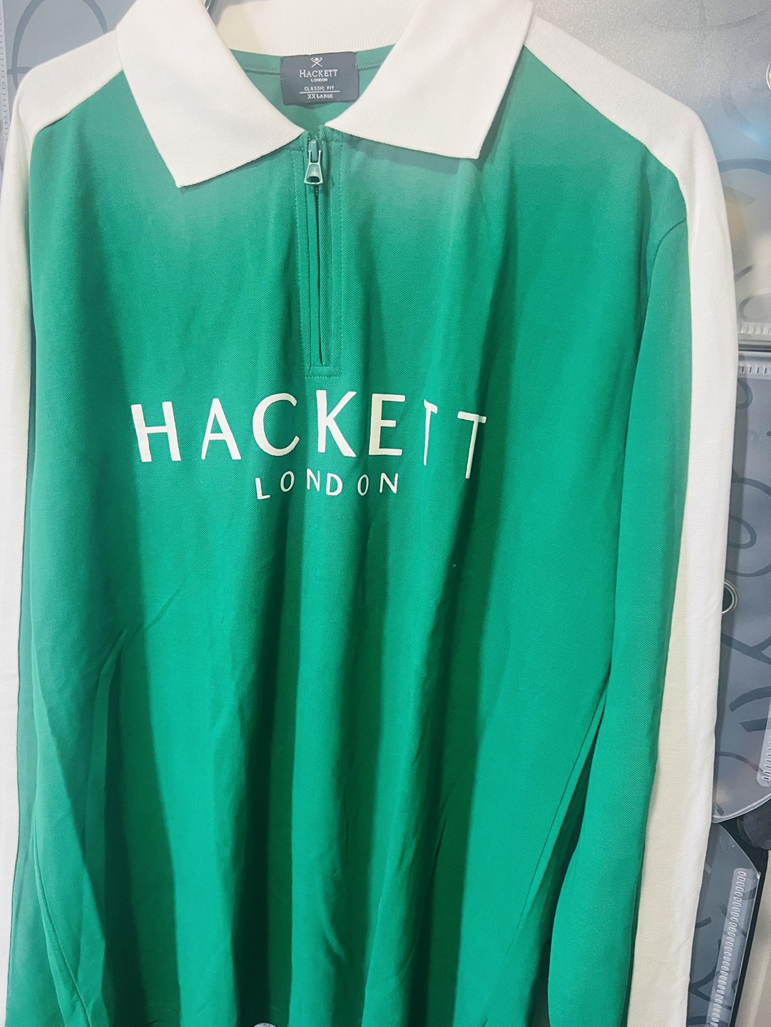 Hackett London Long Sleeve Polo Shirt - photo 2