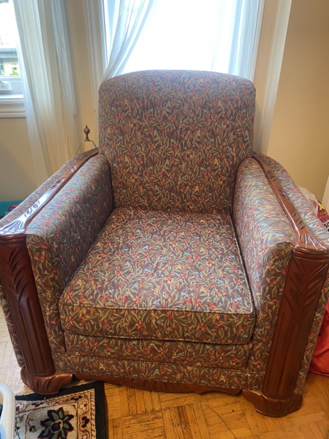Floral Vintage Armchair, perfect condition