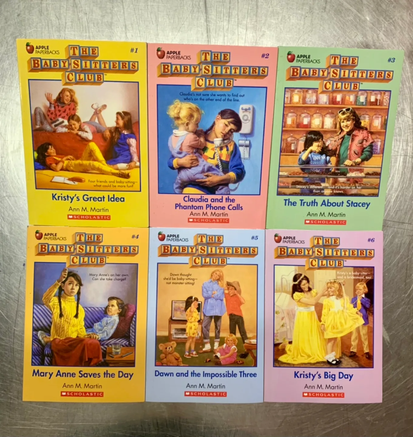 The Baby Sitters Club Books #1-6 MINT thumbnail