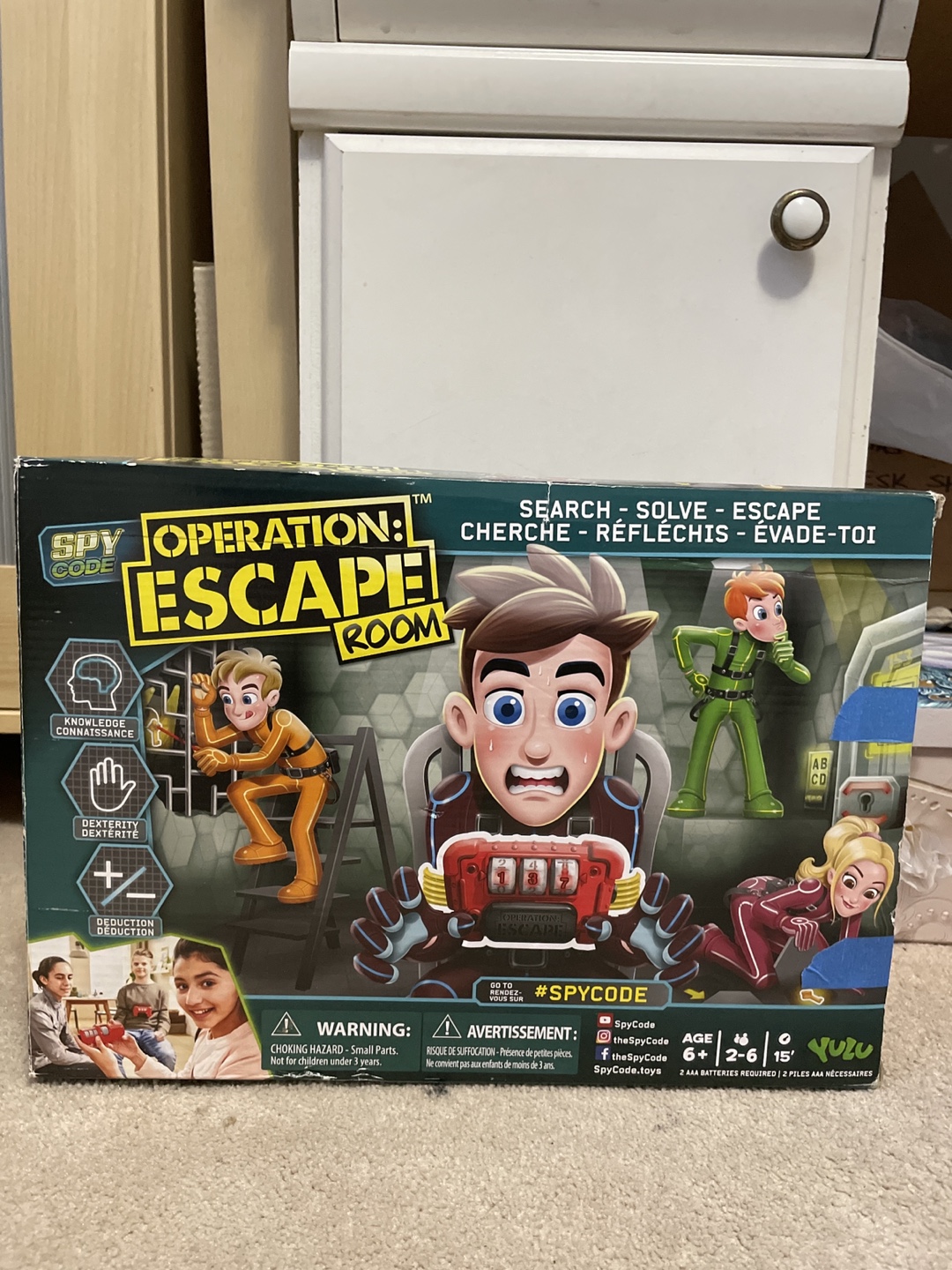 Spy Code Operation: Escape Room Game