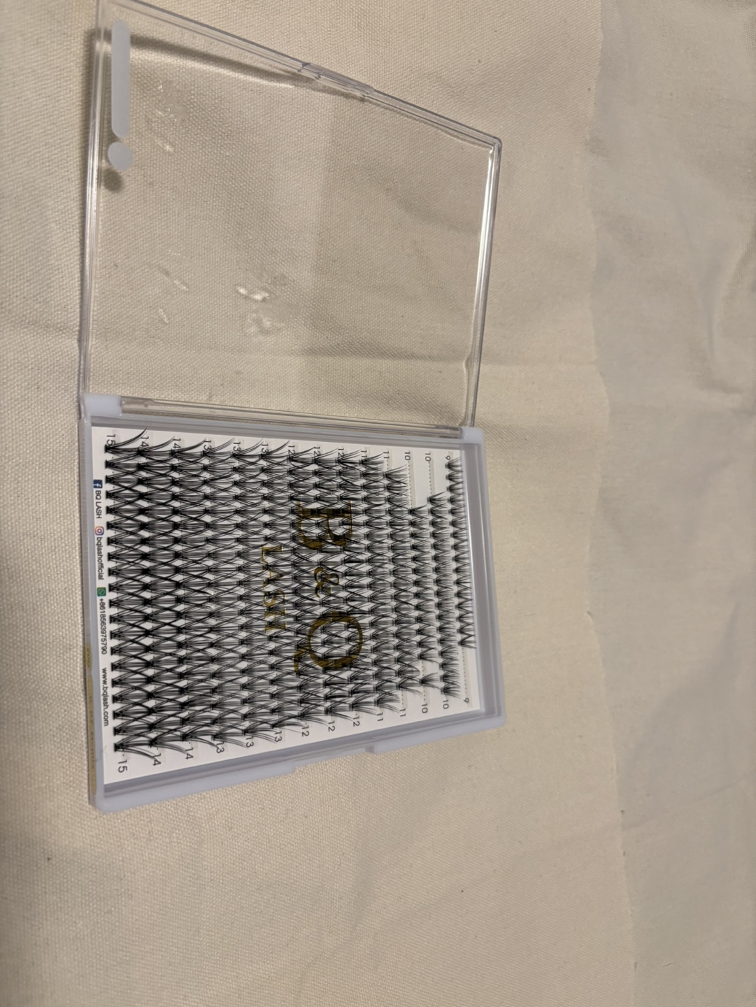 B&Q Lash 280 Pcs 20D-0.07D-9-15 MIX Eyelash Extensions - photo 2