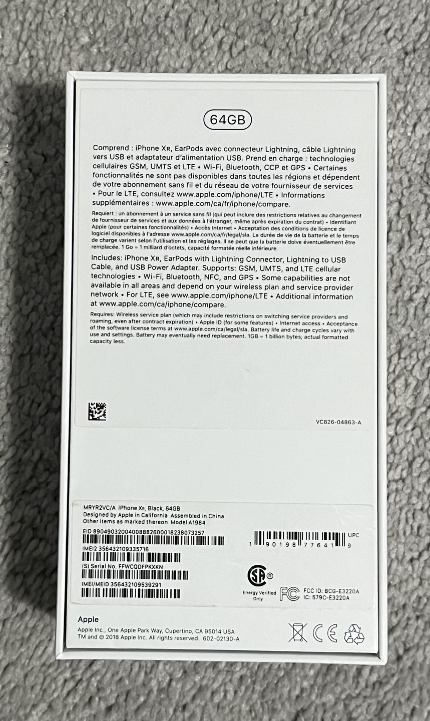 iPhone XR 64GB Black - photo 5