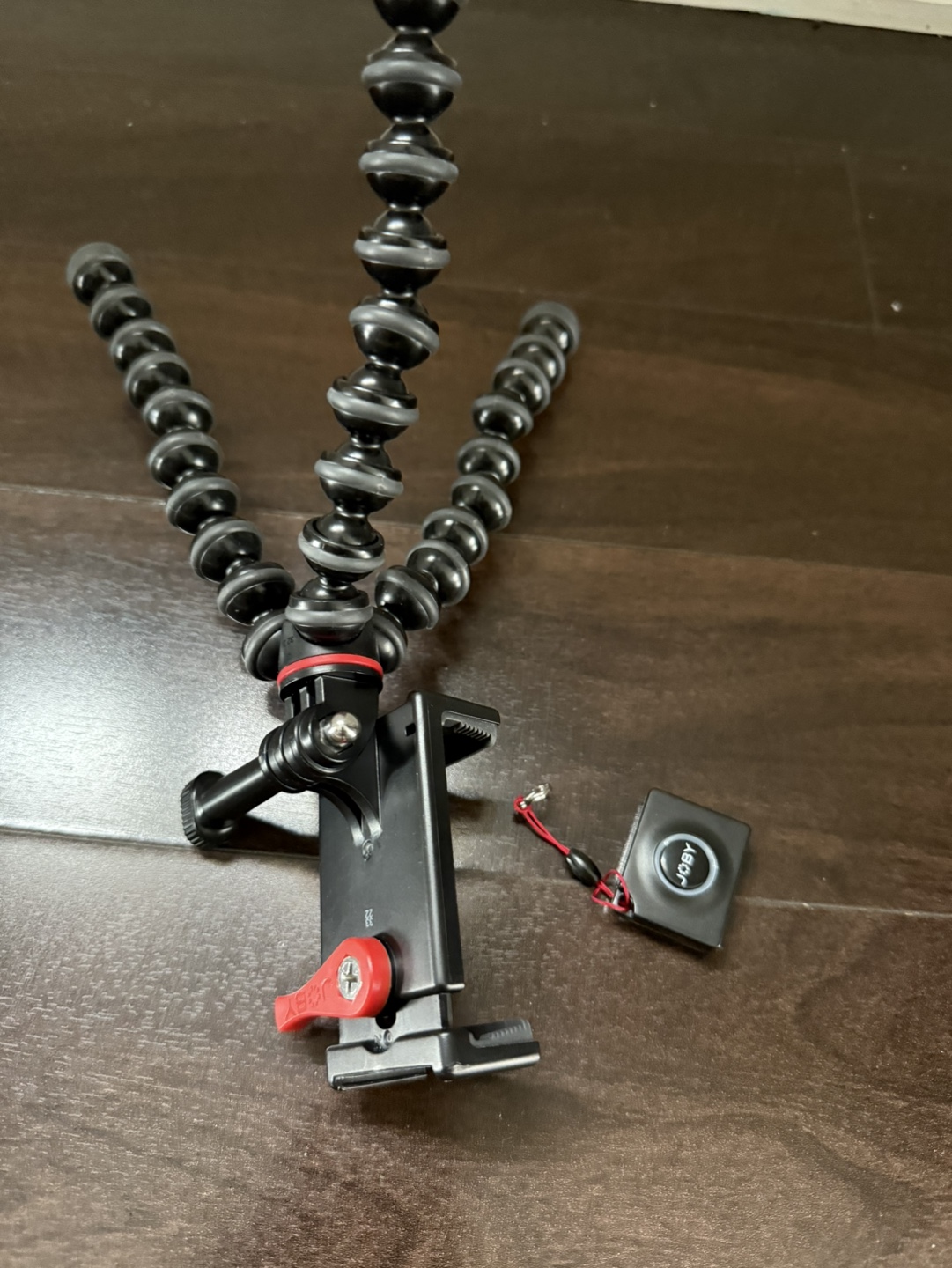 Flexible Tripod with Phone Mount & Remote - photo 3