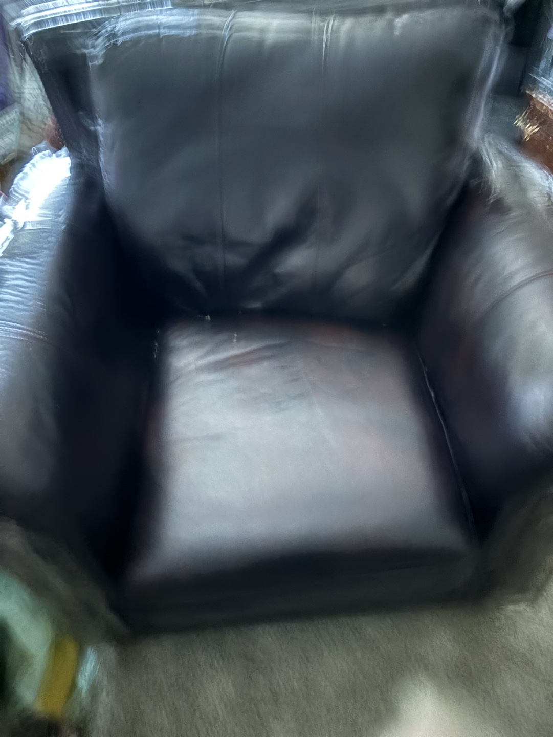 ❤️ Brown leather chair ❤️