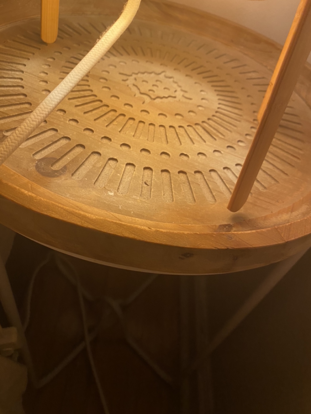 Wooden End Table