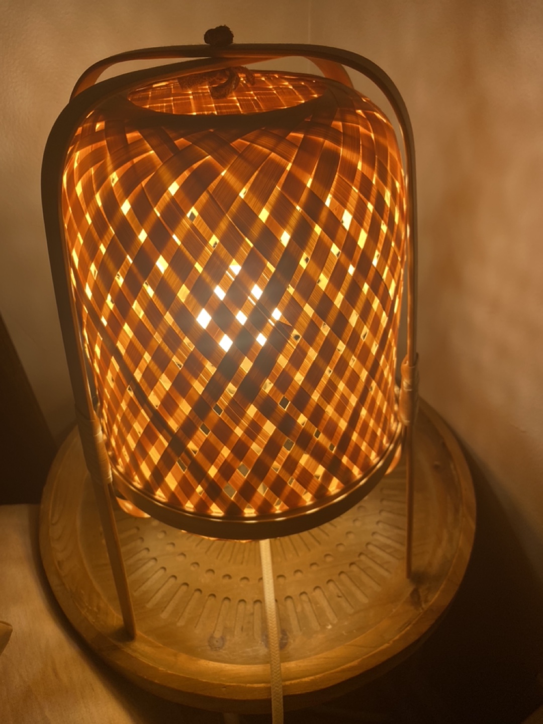 Bamboo lamp - photo 2