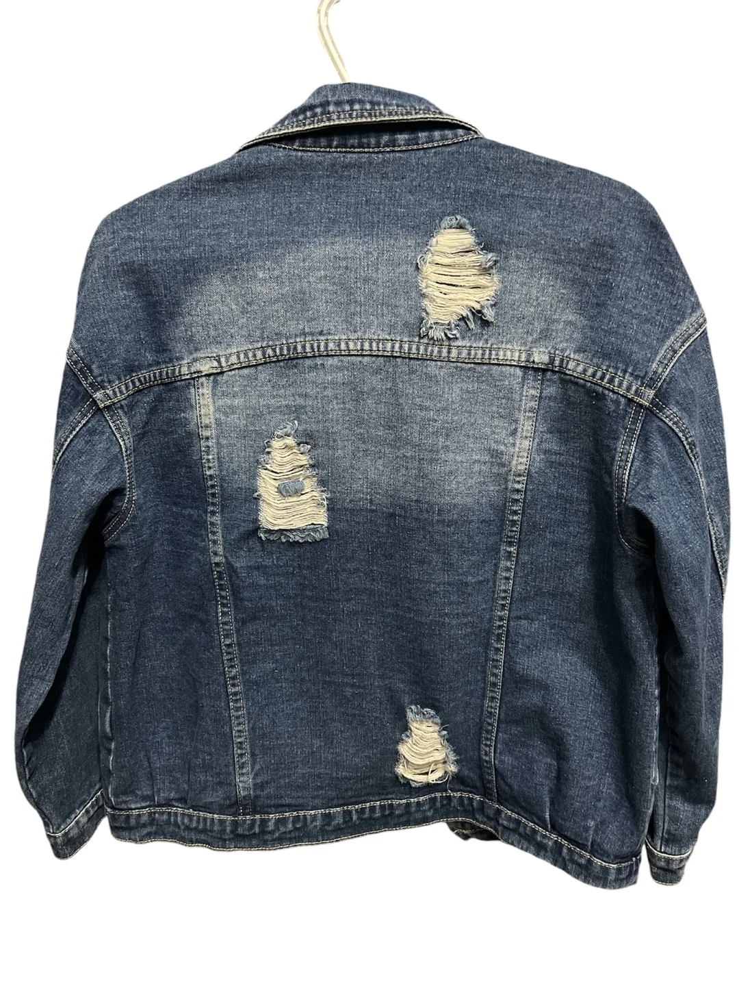 Distressed Denim Jacket image indicator(2)