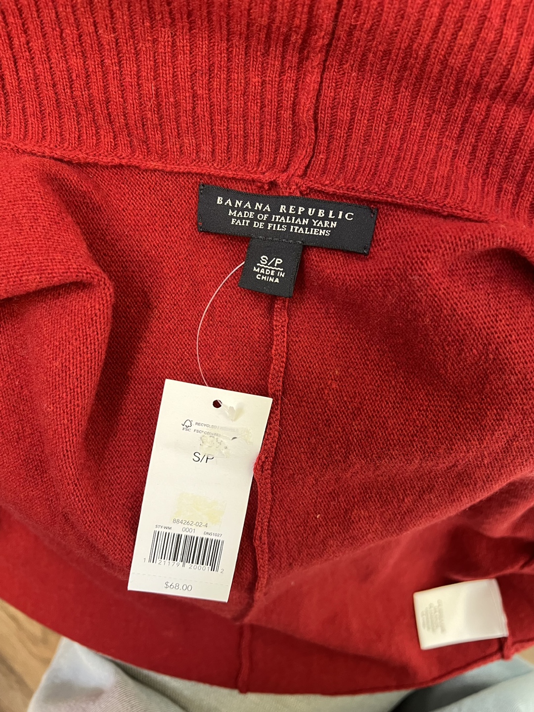 Banana Republic Red Cashmere Bolero 🧡 - photo 3