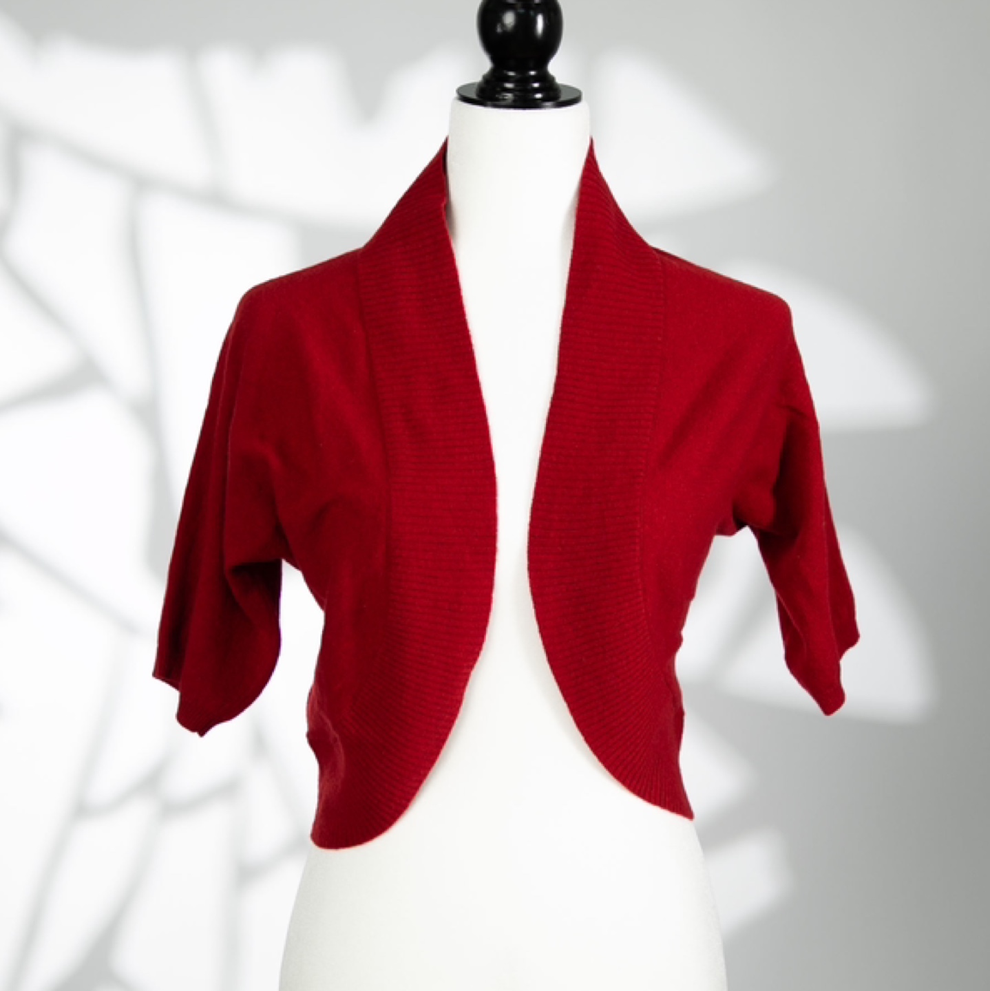 Banana Republic Red Cashmere Bolero 🧡