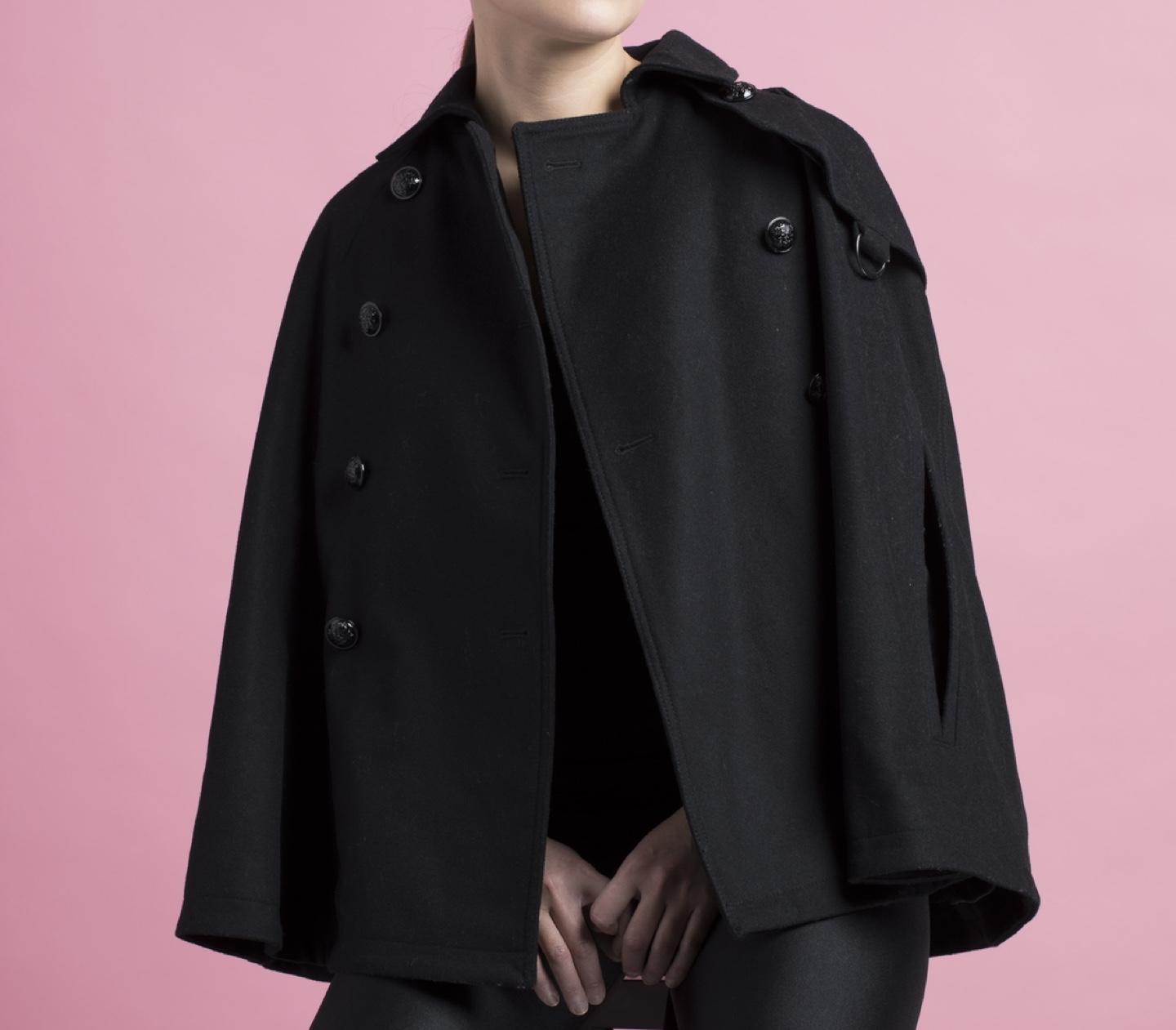 Banana Republic Italian Wool Cape Jacket - Reg: $450