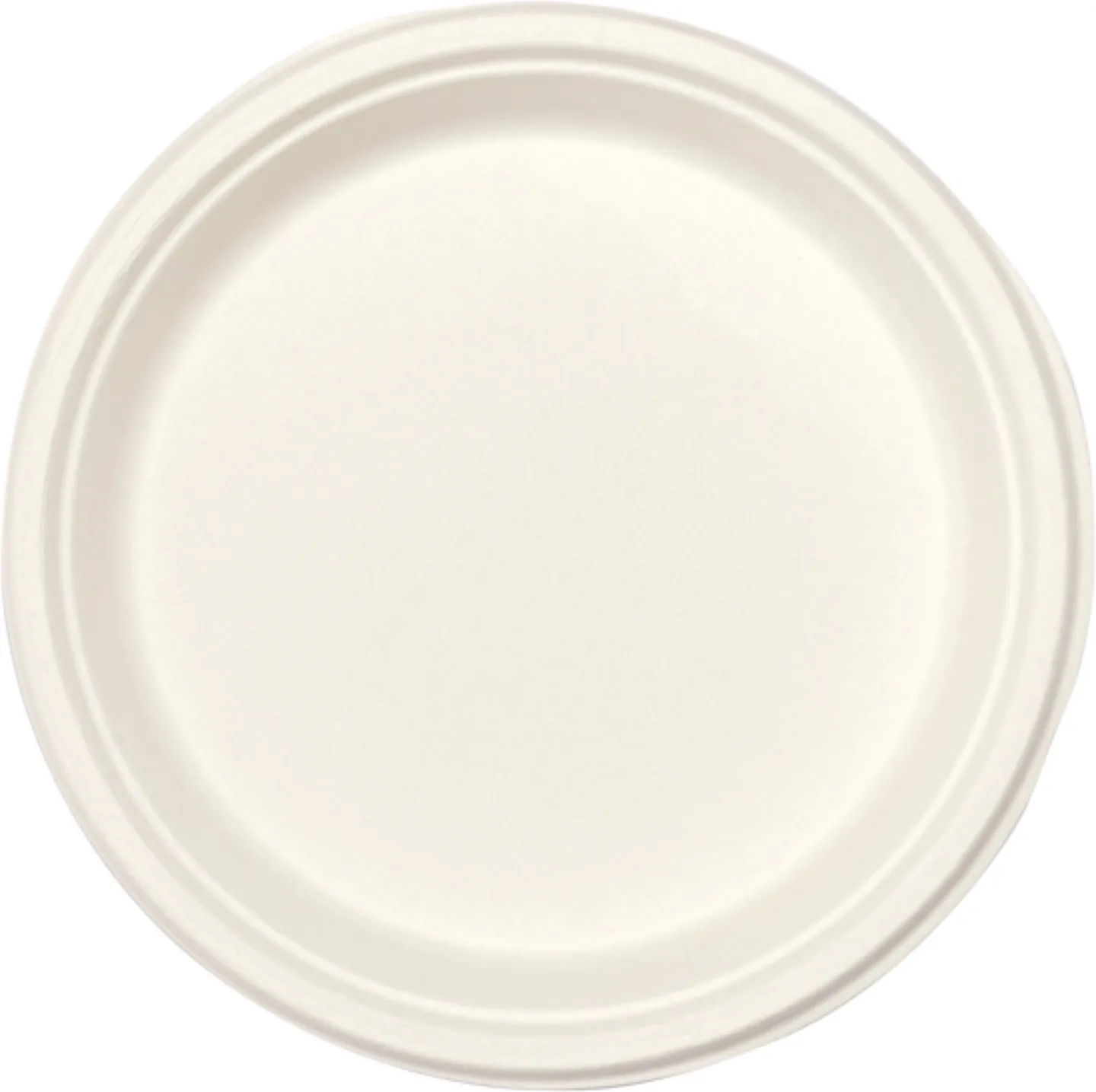 9” plain Disposable Paper Plates thumbnail