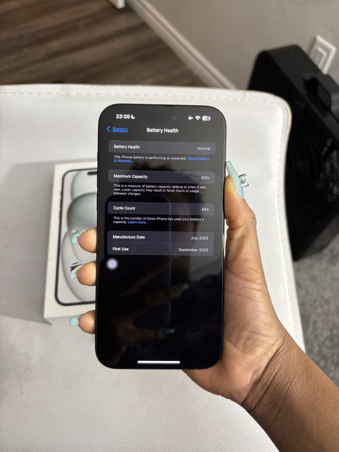 iPhone 15 plus  - Black - 128 GB - photo 2