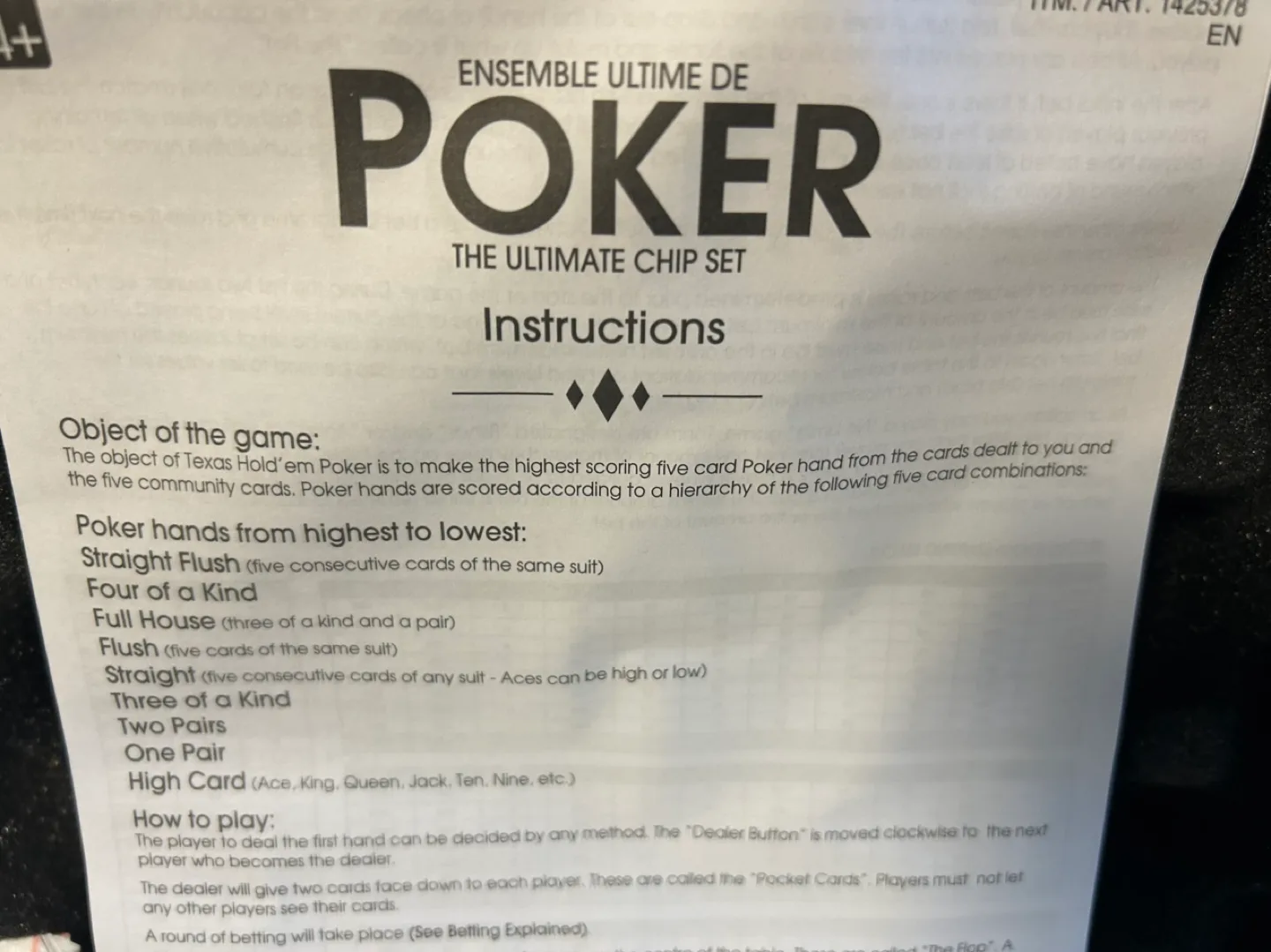 Poker Chip Set with Case image indicator(6)