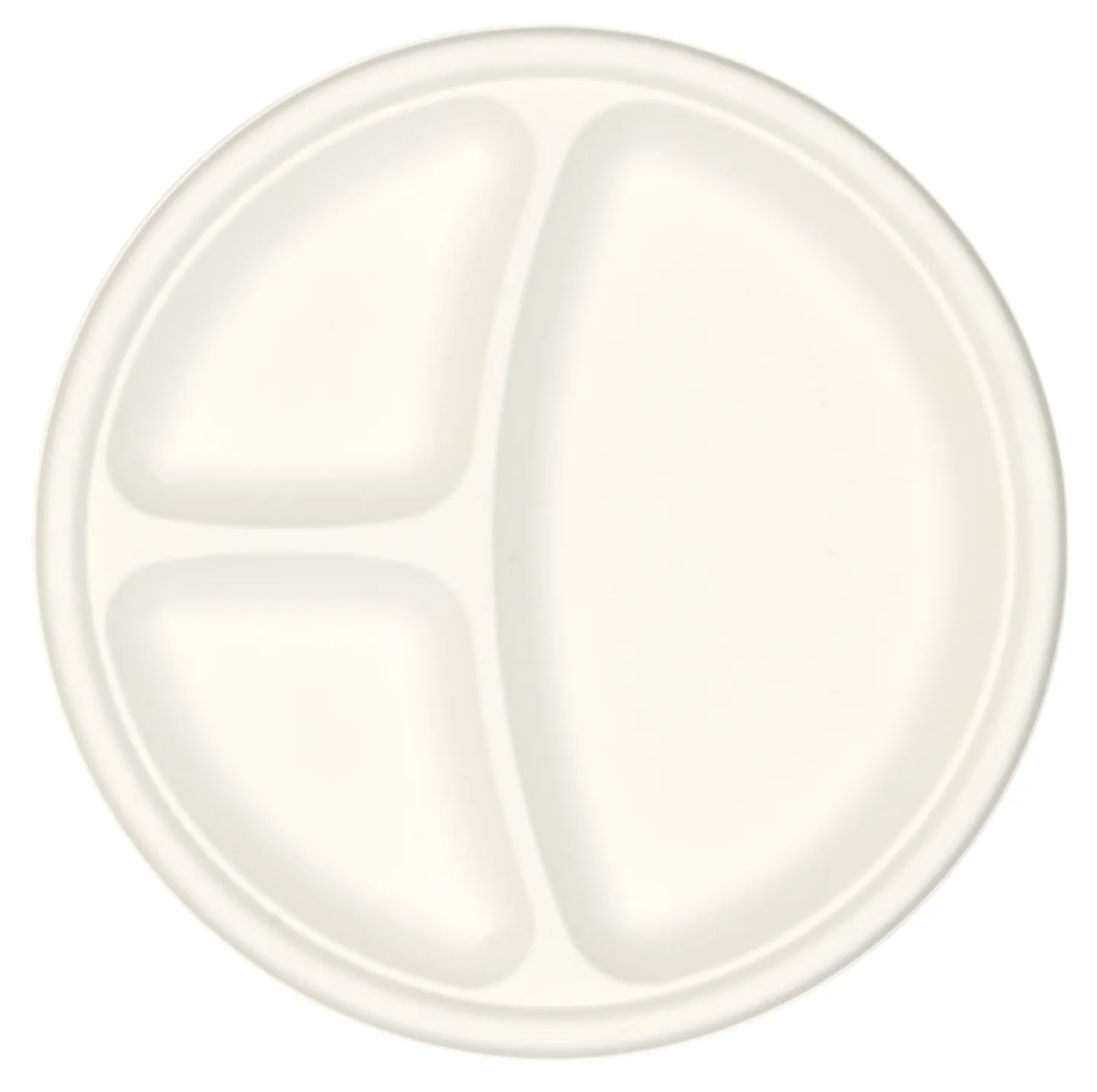 10”3CP Disposable Compostable Round Plates thumbnail