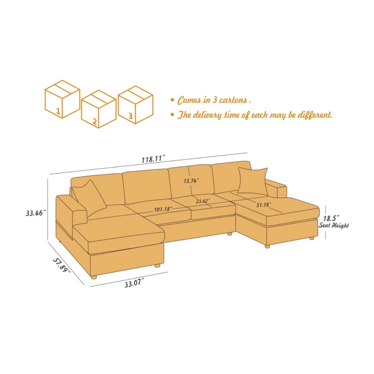 Sectional Sofa - photo 2
