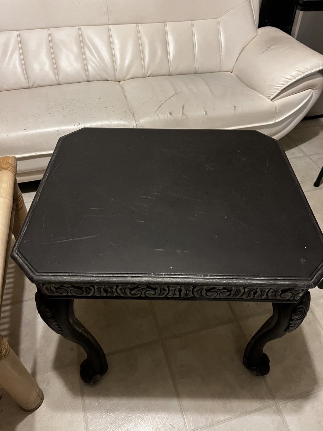 Black End Table - photo 2