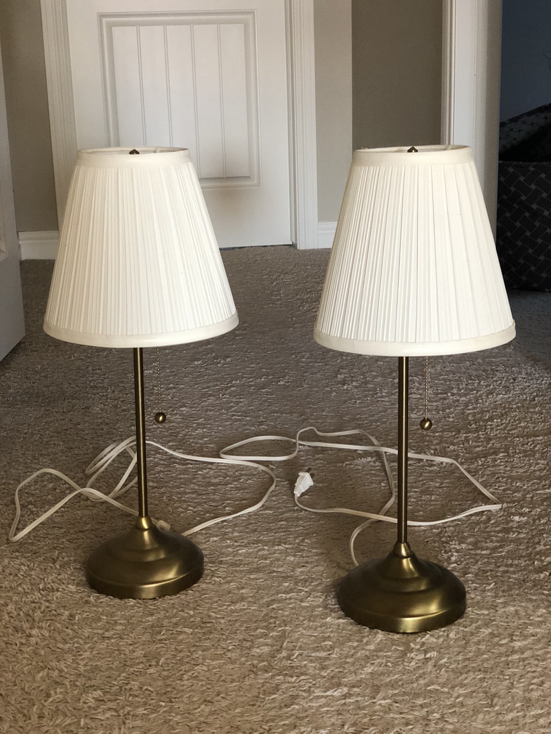 Pair of Bed Lamps