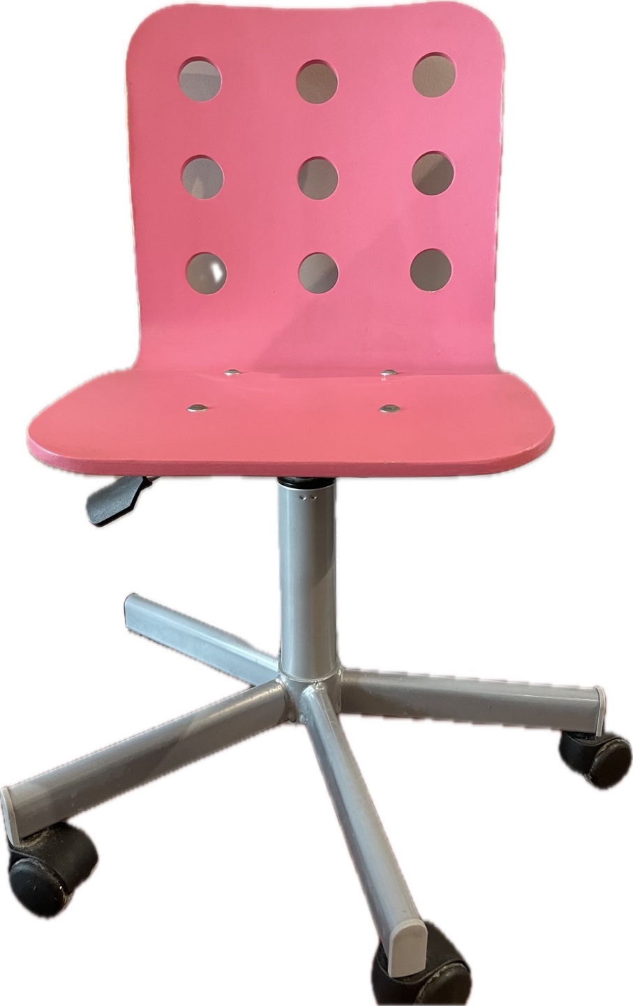 Pink Swivel Desk Chair - photo 3