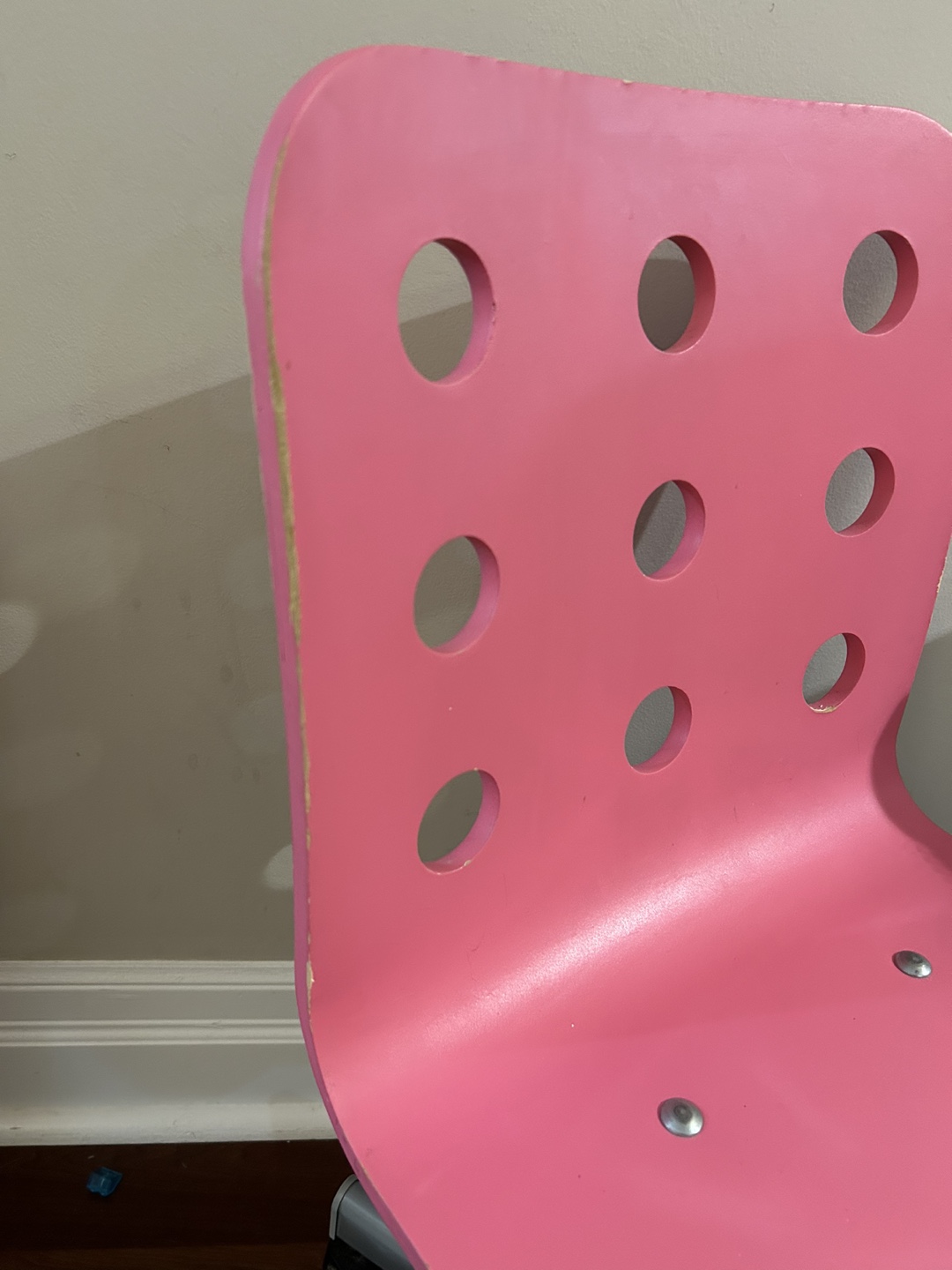 Pink Swivel Desk Chair - photo 2