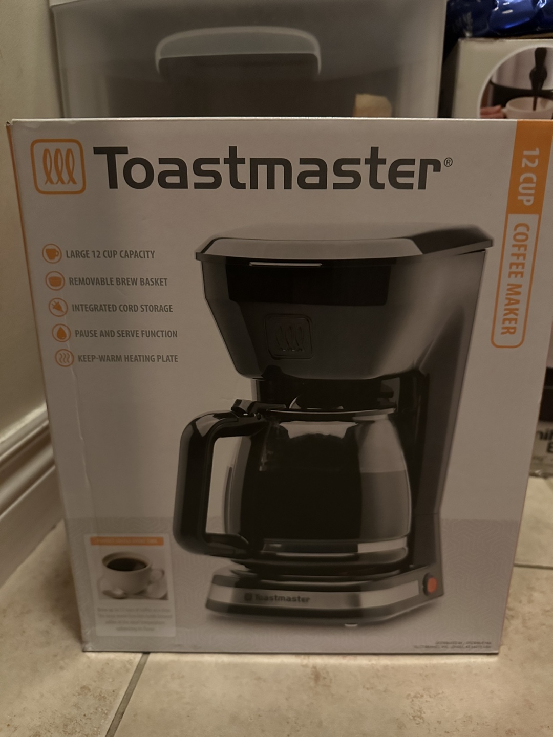 Toastmaster 12 Cup Coffee Maker #freecycle