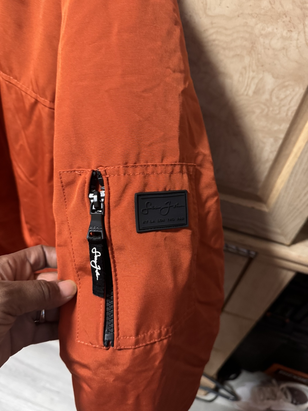 Sean John Men's Orange coat Size XL - photo 5