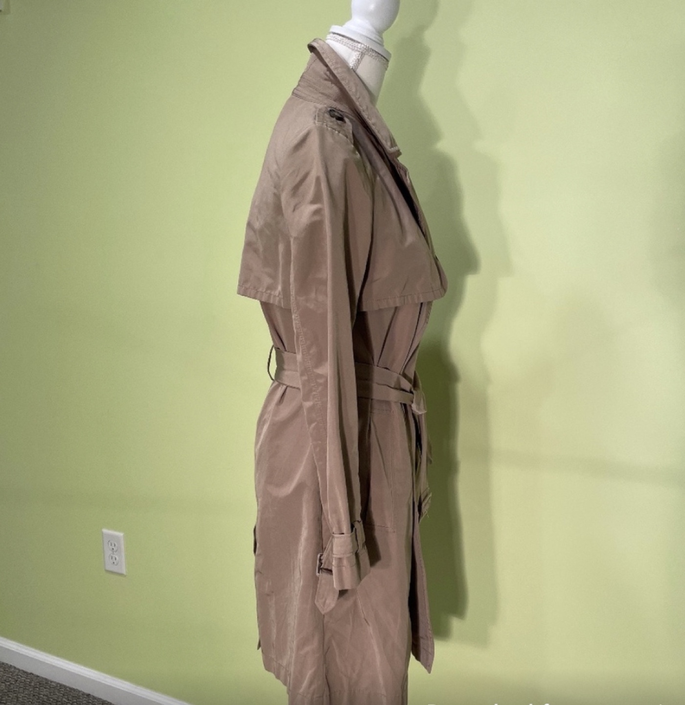 Madewell Tan Trench Coat XS - photo 2