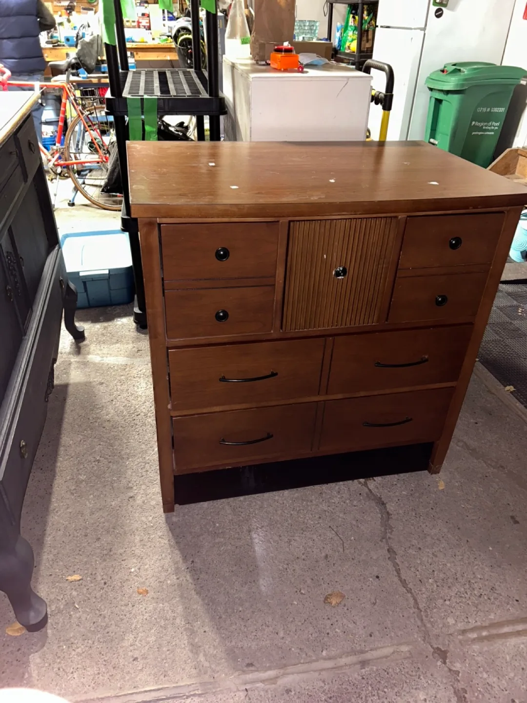 Wooden Chest of Drawers-FREE image indicator(2)