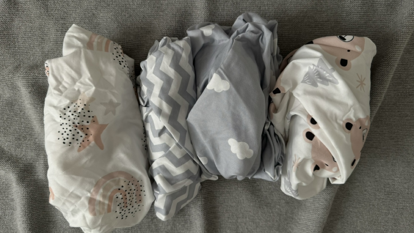 Set of 4 Crib Fitted Sheets