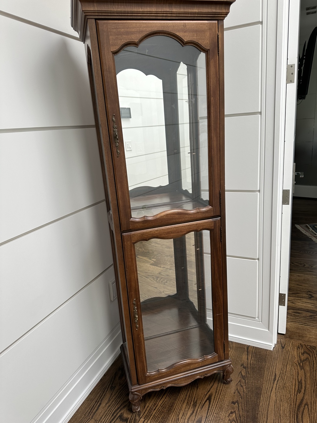 Wooden Curio Cabinet