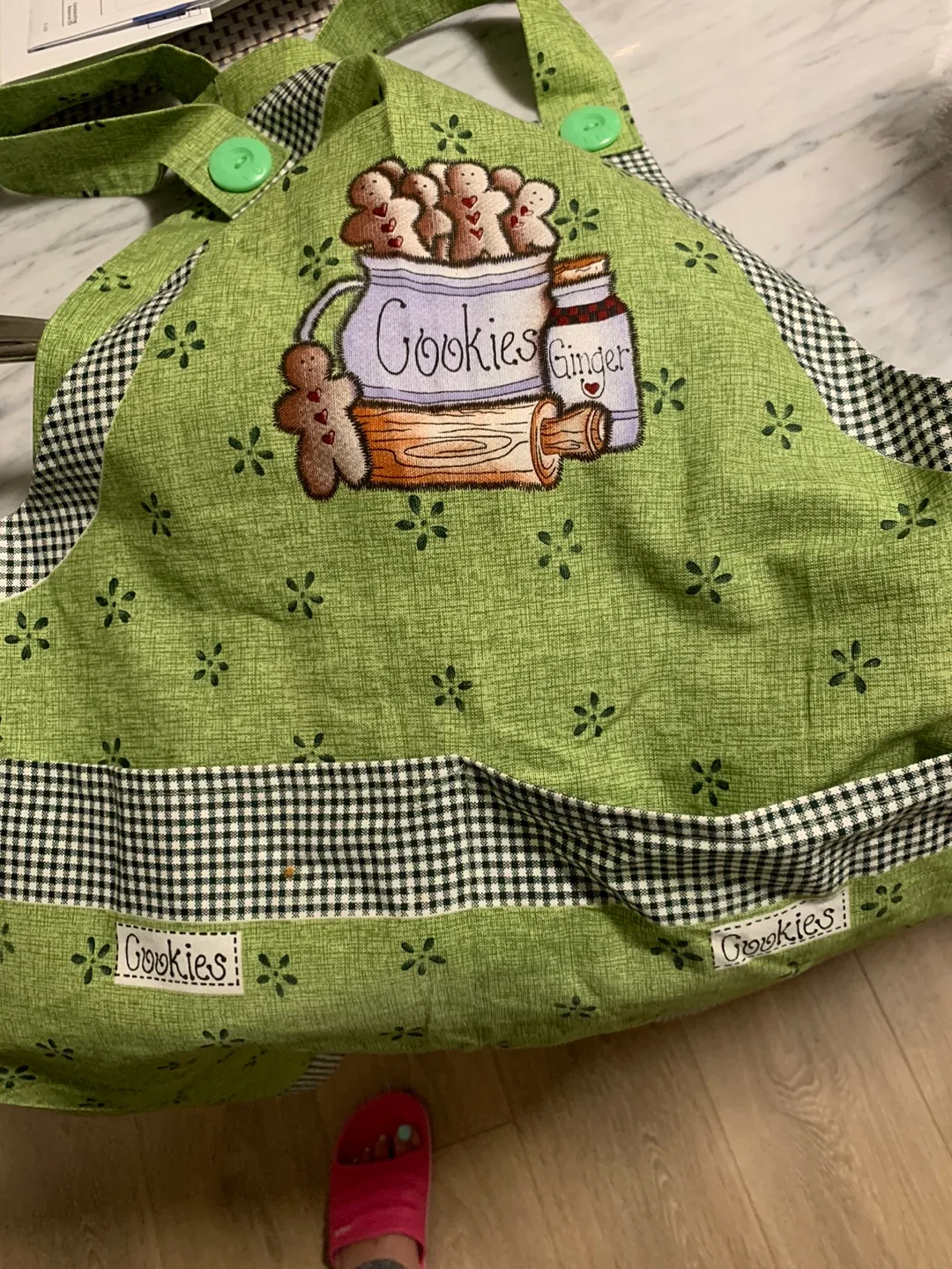 Gingerbread Cookie Apron thumbnail
