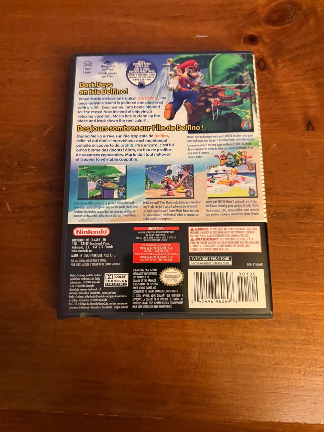 Super Mario Sunshine GameCube - Pre-owned image indicator(5)
