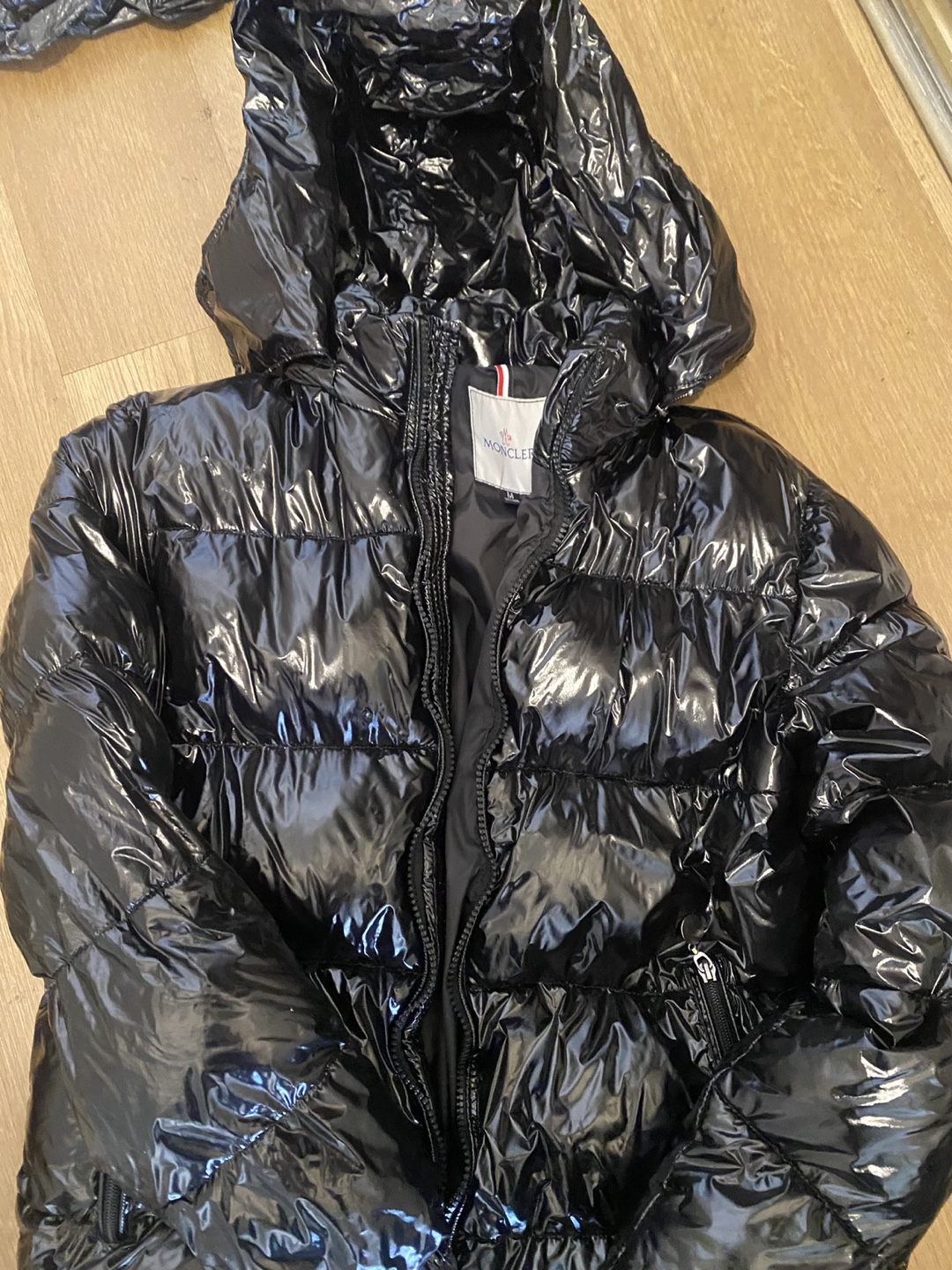Moncler Black Puffer Jacket