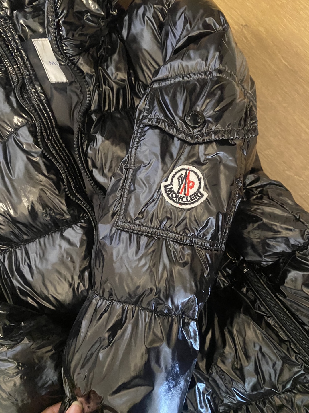Moncler Black Puffer Jacket - photo 2